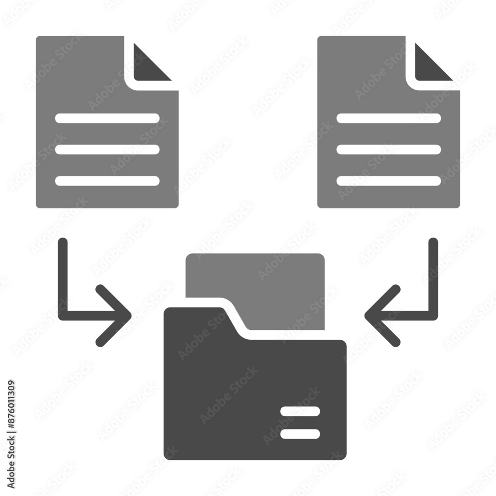 Poster File Transfer Icon