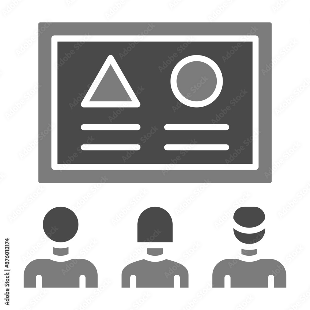 Poster Learning Icon