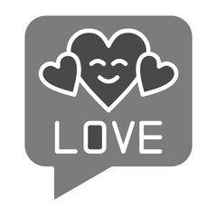 Love Message Icon
