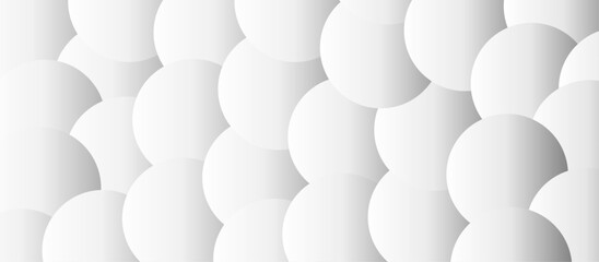 Abstract white and gray technology concept diamond circle geometric background. gradient vector art illustration. soft and trendy business template . futuristic concept background