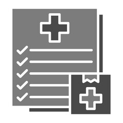 Obraz premium Delivery record Icon