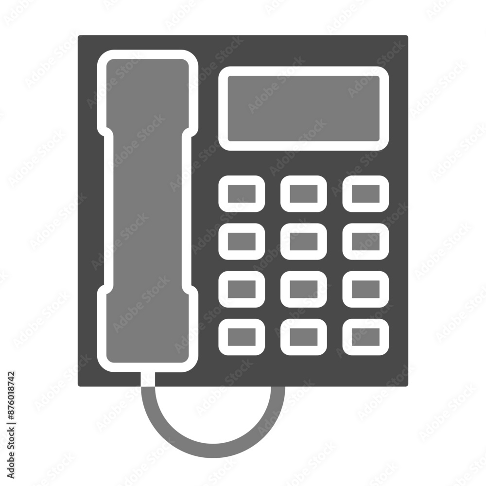 Poster telephone icon