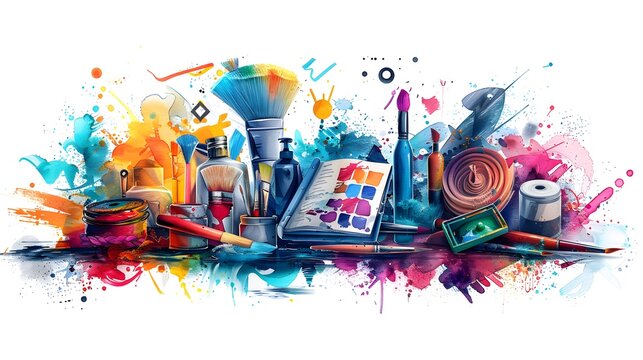 Innovating Creativity: Illustration of Creative and Cultural Industries Group Emphasizing