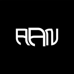 AAN logo design, AAN simple and modern logo. AAN luxurious alphabet design