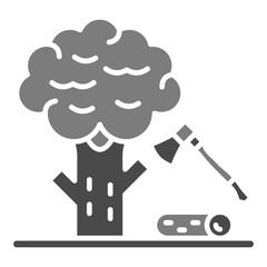 Tree cutting Icon