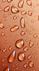 Water drops on background