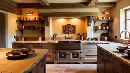 interior of kitchen