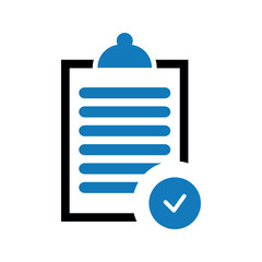 List checklist clipboard tasks icon