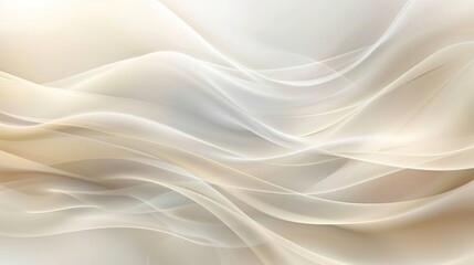 Obraz premium Serene Elegance - Abstract Background with Soft Curves and Muted Tones for a Sophisticated Atmosphere