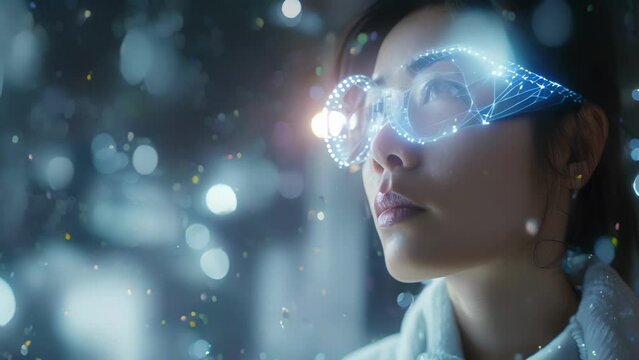 A young professional utilizes their lunch break to continue their professional development by accessing an elearning course through their 5G enabled device. They are impressed by the