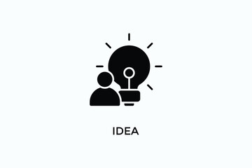Idea Vector Icon Or Logo Illustration