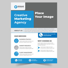 Obraz premium Modern Corporate Flyer Template