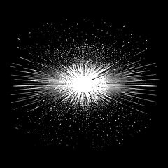 Stylish Black Artistic Texture Overlay