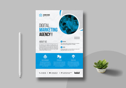 Corporate Flyer Template Layout
