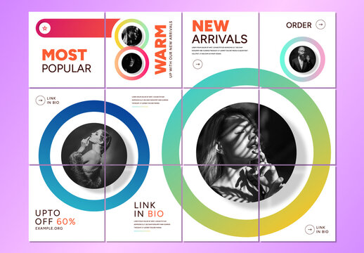 Fashion Carousel Post Template