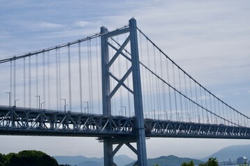 Scenery of Seto-ohashi Bridge in Kagawa