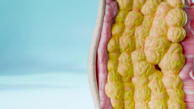 Weight loss Comparison. man body transformation. Before and after a thick and thin waist, Fat belly before and slim fit perfect abs after fast weight loss process. sports training. fat burn, 3d render