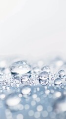 Water drops on background