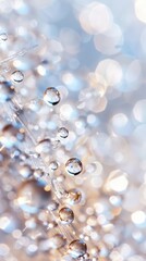 Water drops on background