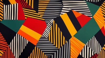 abtrack Background Geometric linear pattern, bold contrasting colors