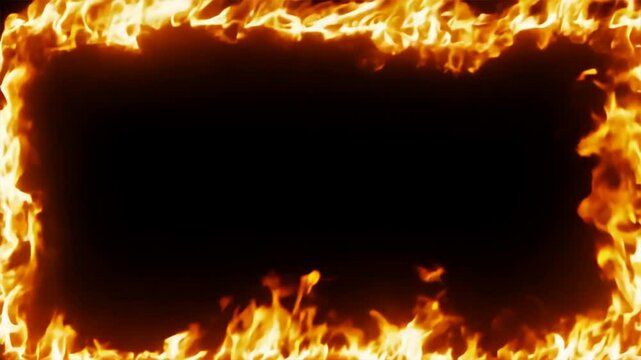Warm orange flames lick the air in a cozy fireplace