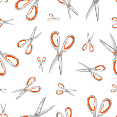 Childrens school background, childrens cute school, childrens textile pattern, scissors illustration, seamless pattern, background