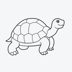  Exquisite Tortoise Line Art Vector - Detailed, High-Quality Illustrations