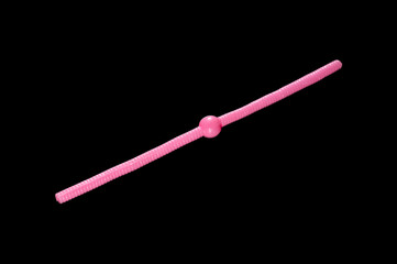 Colorful silicone fishing baits with plummets