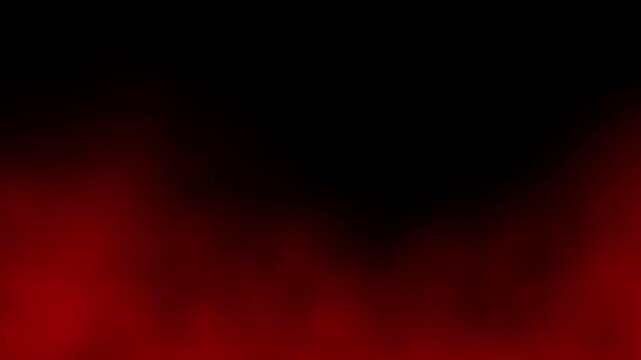 Red smoke animation effect background