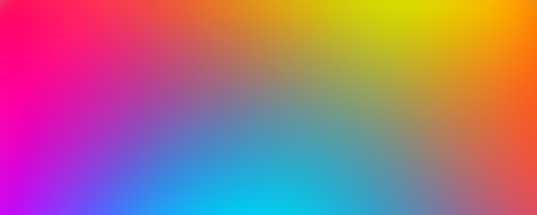 Gradient background texture retro rainbow wave banner abstract design