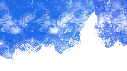 Abstract blue watercolor background.Hand painted watercolor. vector