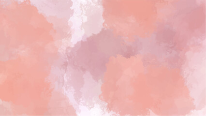 Abstract pink watercolor background.Hand painted watercolor. vector