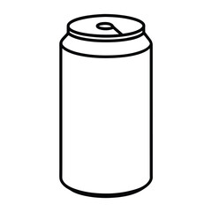 A soda bottle vector art illustration