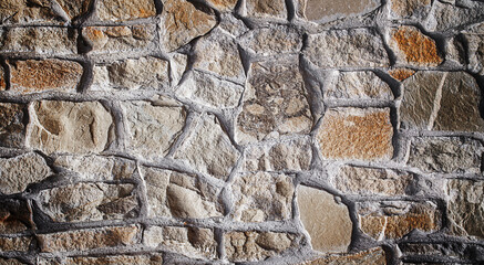 Old stone wall texture background.