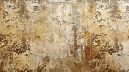 Obraz premium Vintage Distressed Brown Stucco Wall