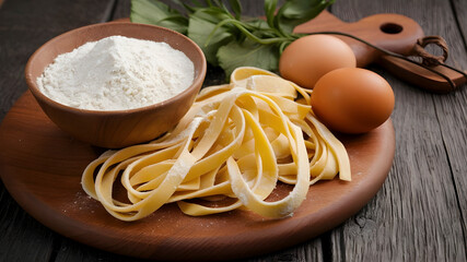 Traditional Italian Food. Pasta Dishes