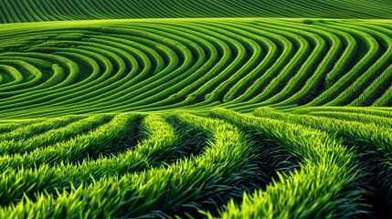 Fototapeta premium Crop modeling, predicting growth patterns and outcomes