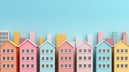 Cultural Diversity in Cities: Urban multiculturalism, diverse communities, and cultural heritage celebrated in cityscape illustrations, ideal for urban development projects and cultural exchange