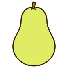 pear fruit illustration