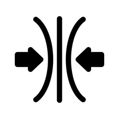 Squeeze Icon Vector Symbol Design Illustration