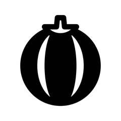 Pumpkin Icon Vector Symbol Design Illustration