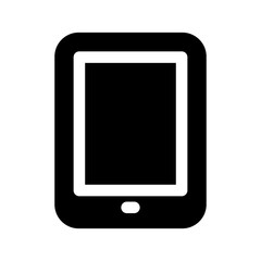 Tablet Icon Vector Symbol Design Illustration