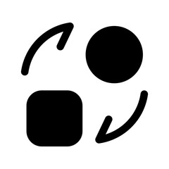 Convert Icon Vector Symbol Design Illustration