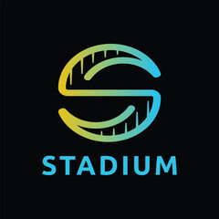 s initial round logo design