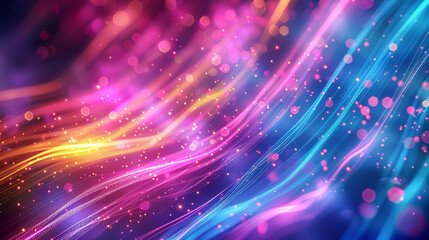 Obraz premium background aestetic, neon. blue, pink