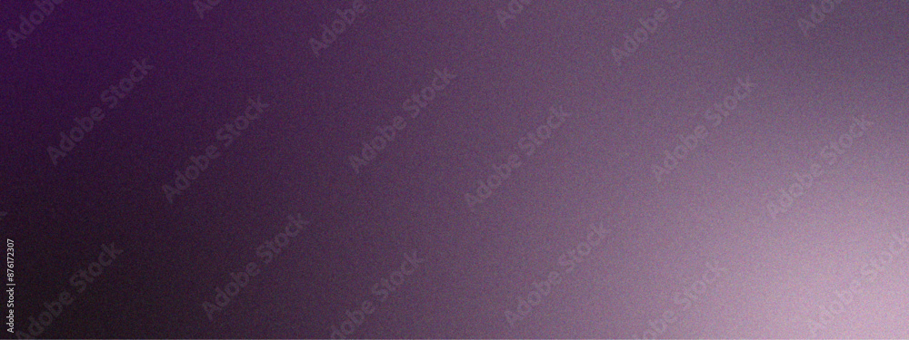 Poster Retro Gradient Noise Textured gradient panorama with a dark grainy overlay. silver gradient black overlay abstract background black, night, dark. Gradient Background with Noise Effect