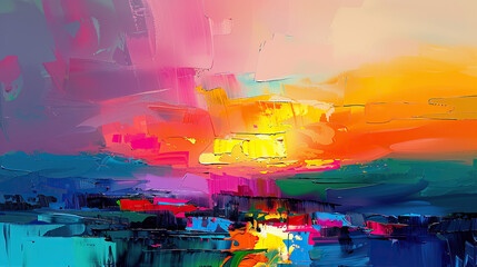 Obraz premium Abstract colorful background