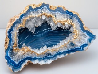 Mineral stone ismineral stone isolated on white backgroundolated on a white background