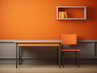 elementary school desk, minimalist designs
