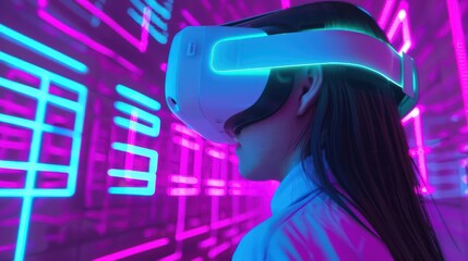 A conceptual VR ad experience places users in environments where blank spaces on walls and surfaces come alive with enchanted advertisements tailored to their interests